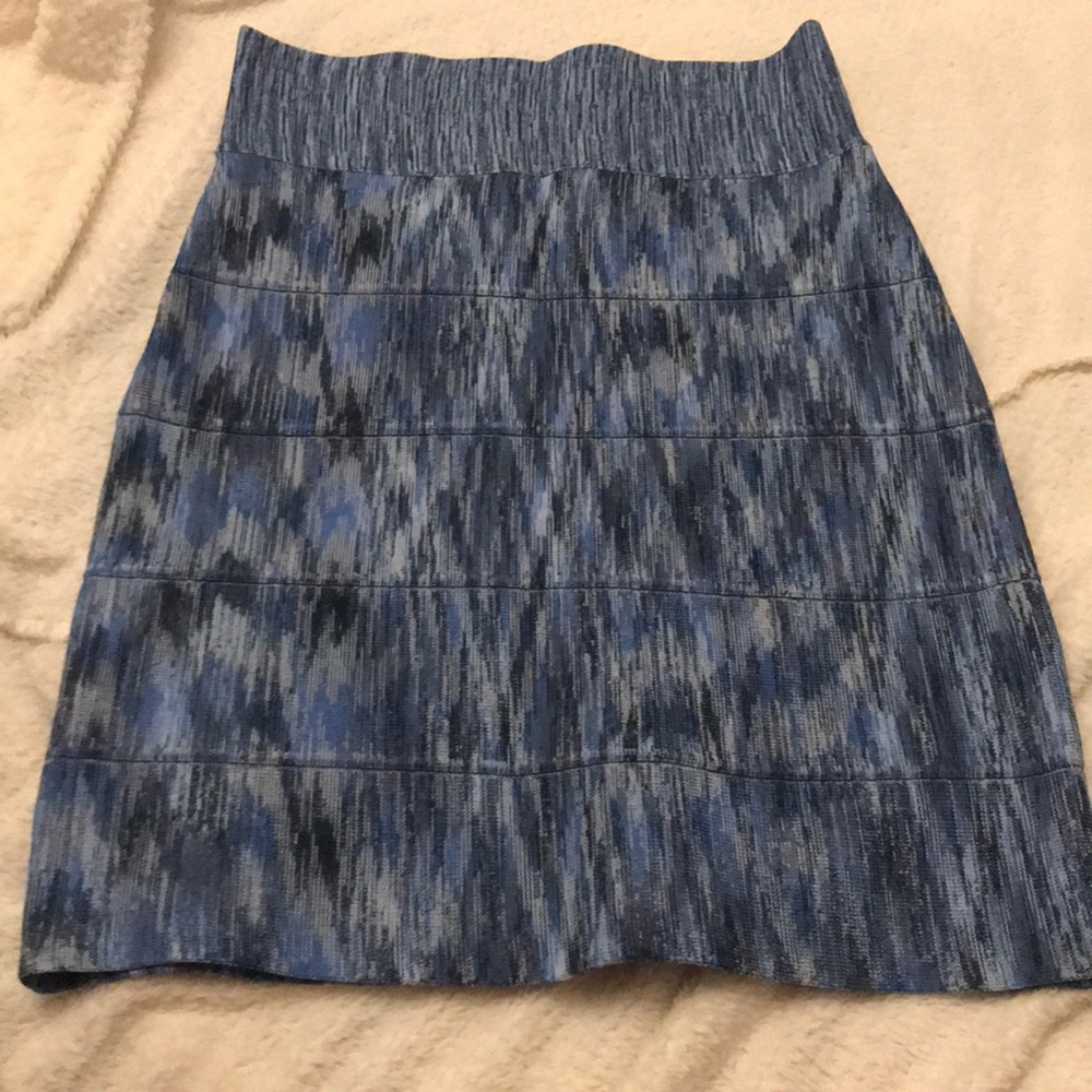 BCBG bandage mini skirt